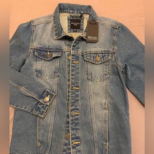 BRAVE SOUL DENIM JACKET SIZE MEDIUM MEN